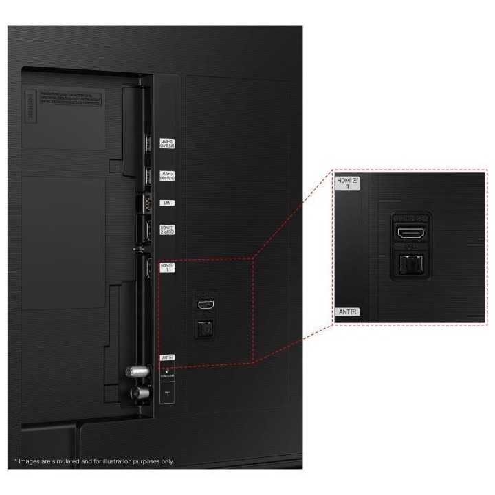 SAMSUNG QE75Q60B - TV QLED 4K UHD 75'' (190 cm) - HDR10+ - Smart TV -