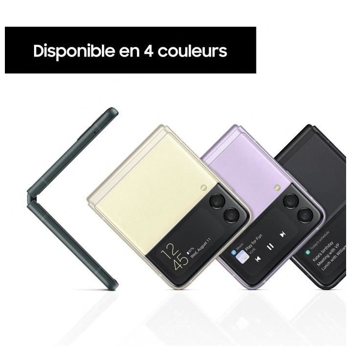 SAMSUNG Galaxy Z Flip3 128Go Noir (2021)