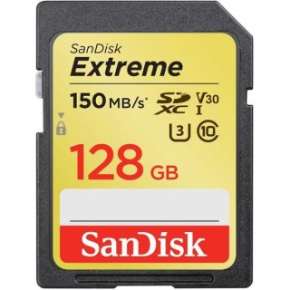 SANDISK Exrteme 128 GB mémoire flash 128 Go - SDXC Classe 10 UHS-I