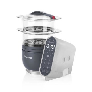 BABYMOOV Coque robot culinaire Nutribaby (+) effet alu brossé