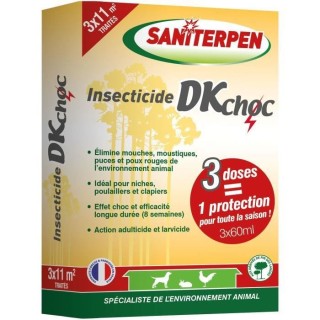 SANITERPEN - Insecticide DK Choc - 3X60ML