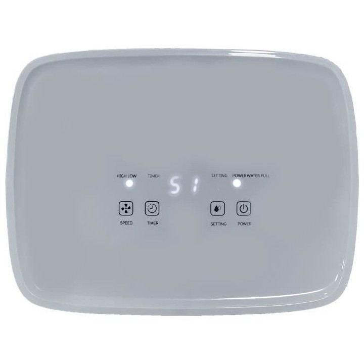 SANEO - Déshumidificateur d'air - 10 l/jour - 20m2 – Purificateur d