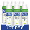 Lot de 6 SANEX Déodorant naturel Natur Protect Fresh efficacité 48h Bambou spray compressé - 100 ml