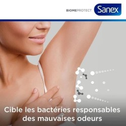 Lot de 6 SANEX Déodorant BiomeProtect Dermo Hydratant Bille - 50 ml