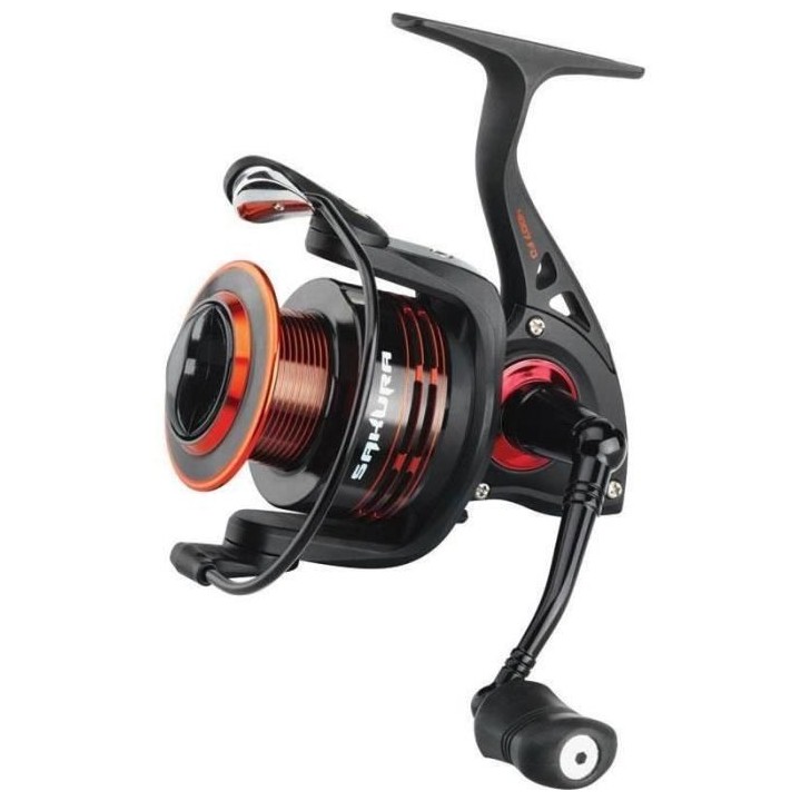 SAKURA Moulinet spinning Ginaka 4007 FD (6+1) - 185 m/0.300 mm - TMV :