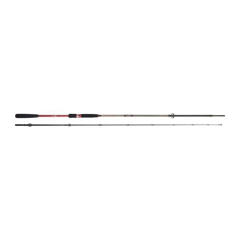 SAKURA Canne spinning Redbird - RDS 802 M - 8' (2,44 m) - 5-25 g - 2 Brins égaux