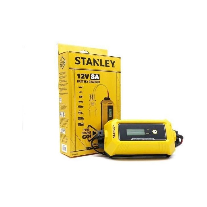 CHARGEUR DE BATTERIE 12V 8A STANLEY