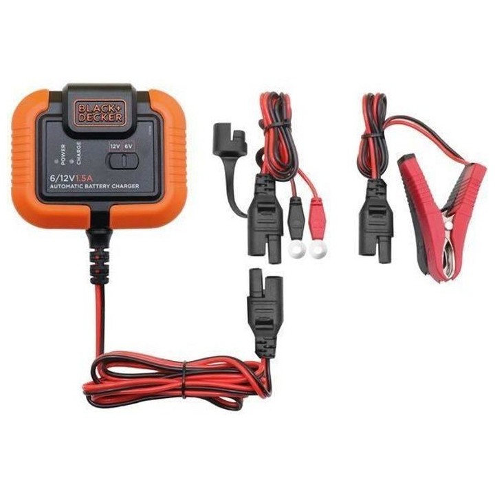 MAINTIEN DE CHARGE 6V ET 12V 1,5A BLACK & DECKER