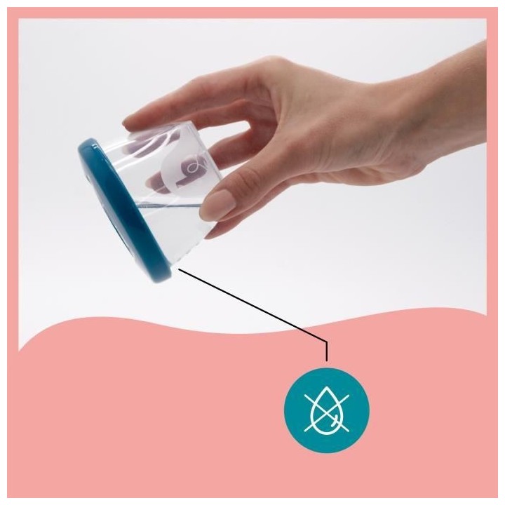 BABYMOOV Babybols Kit M - 6 x 180 ml - Pots de conservation hermétiqu