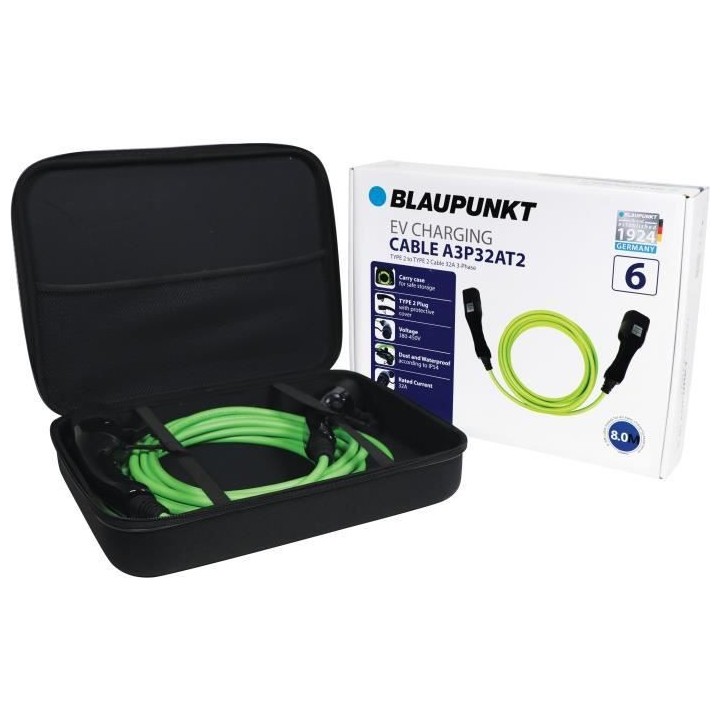 CABLE CHARGE VEHICULE ELECTRIQUE T2- T2 A3P32AT2 N°6 BLAUPUNKT