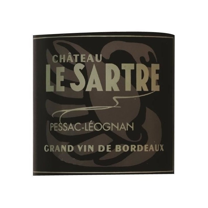 Château Le Sartre 2014 Pessac-Léognan - Vin rouge de Bordeaux