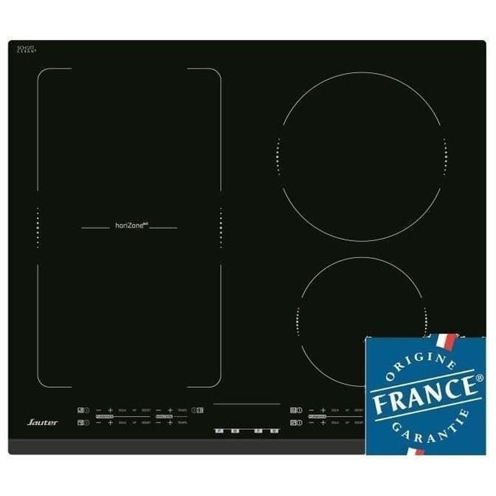 Table de Cuisson Induction SAUTER - 4 foyers - L60 x P51cm - SPI4664B