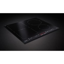 Table de Cuisson Induction SAUTER - 4 foyers - L60 x P51cm - SPI4664B - 7200W - Revetement verre - Noir