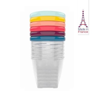 BABYMOOV Babybols Kit L - 6 x 250 ml - Pots de conservation hermétiqu