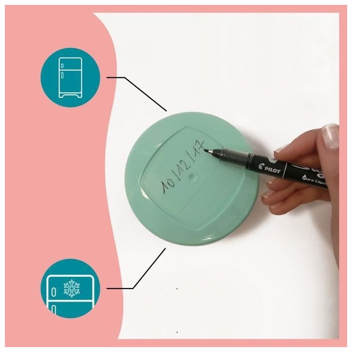 BABYMOOV Babybols Kit L - 6 x 250 ml - Pots de conservation hermétiqu