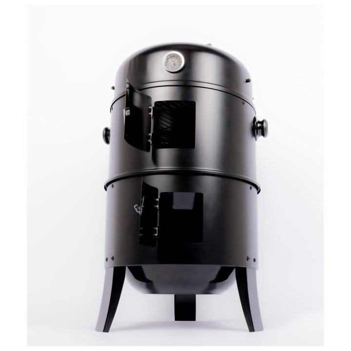 Barbecue smoker a charbon de bois