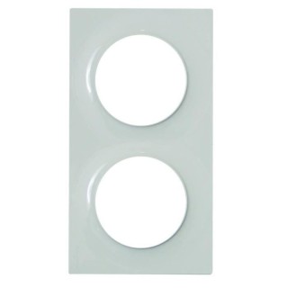 SCHNEIDER ELECTRIC Plaque de finition 2 postes Odace Styl