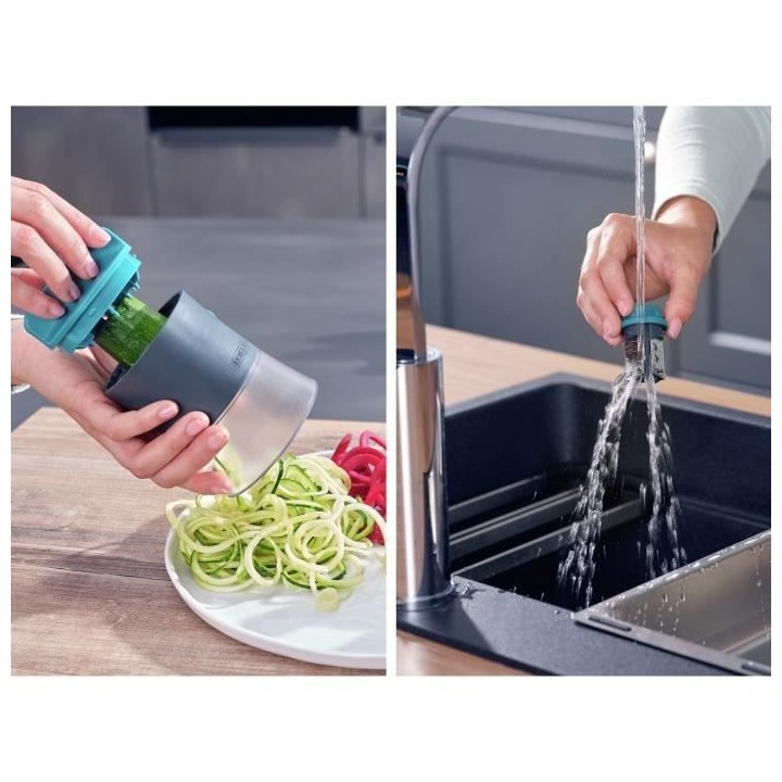 LEIFHEIT Râpe a spirales manuelle 3221 Leifheit râpe légumes 3 lame