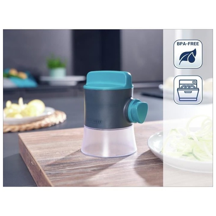 LEIFHEIT Râpe a spirales manuelle 3221 Leifheit râpe légumes 3 lame