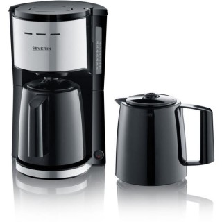 SEVERIN KA9253 Cafetiere filtre isotherme - Noir et inox - 1000 W - 2