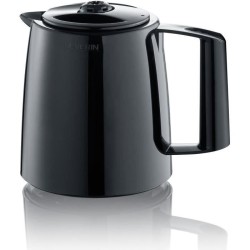 SEVERIN KA9253 Cafetiere filtre isotherme - Noir et inox - 1000 W - 2 X 1L - Jusqu'a 8 tasses par verseuse