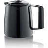 SEVERIN KA9253 Cafetiere filtre isotherme - Noir et inox - 1000 W - 2 X 1L - Jusqu'a 8 tasses par verseuse