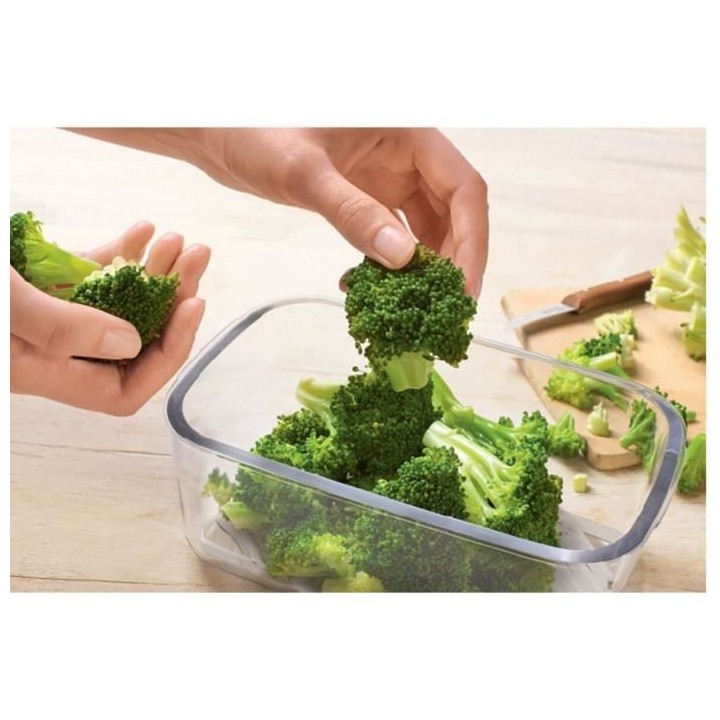 BOSCH - Accessoires sous vide 2 boites de 1 litre en Tritan avec indic