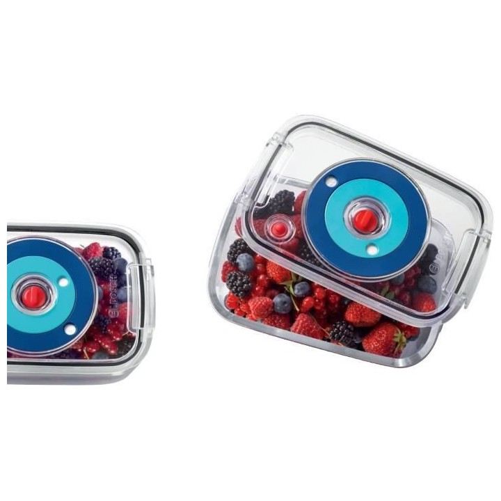 BOSCH - Accessoires sous vide 2 boites de 1 litre en Tritan avec indic