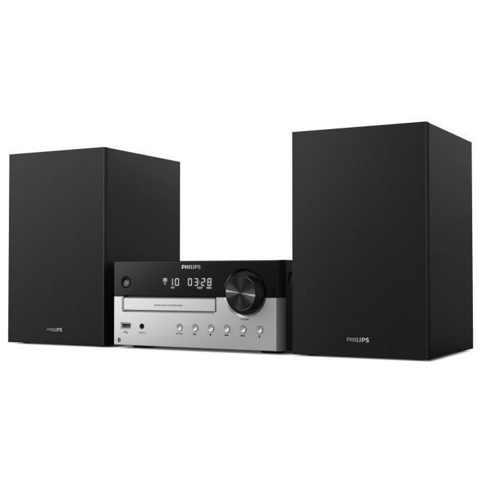PHILIPS TAM4205 - Micro-Chaîne Hi-fi 60W - Bluetooth - CD/MP3/USB/FM