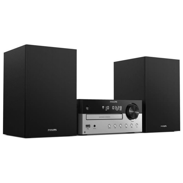 PHILIPS TAM4205 - Micro-Chaîne Hi-fi 60W - Bluetooth - CD/MP3/USB/FM