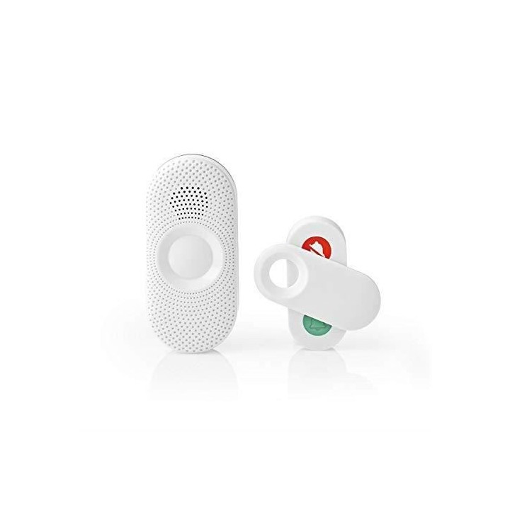 Kit de sonnette sans fil alimentation secteur 36 mélodies portée 300