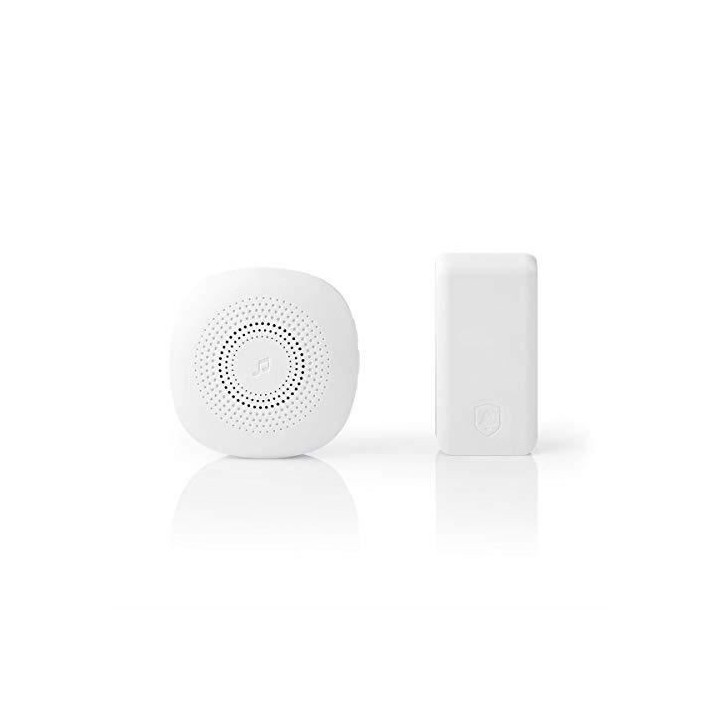 NEDIS - Kit de sonnette sans fil portée 100 m 36 mélodies