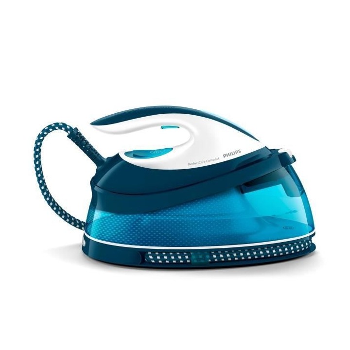 PHILIPS Centrale vapeur PerfectCare Compact GC7840/20, 6,5 bars, Press