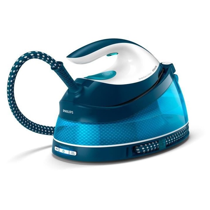 PHILIPS Centrale vapeur PerfectCare Compact GC7840/20, 6,5 bars, Press