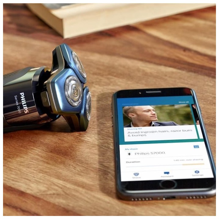 PHILIPS S7786/59 - Rasoir électrique Wet & Dry Series 7000 - Technolo