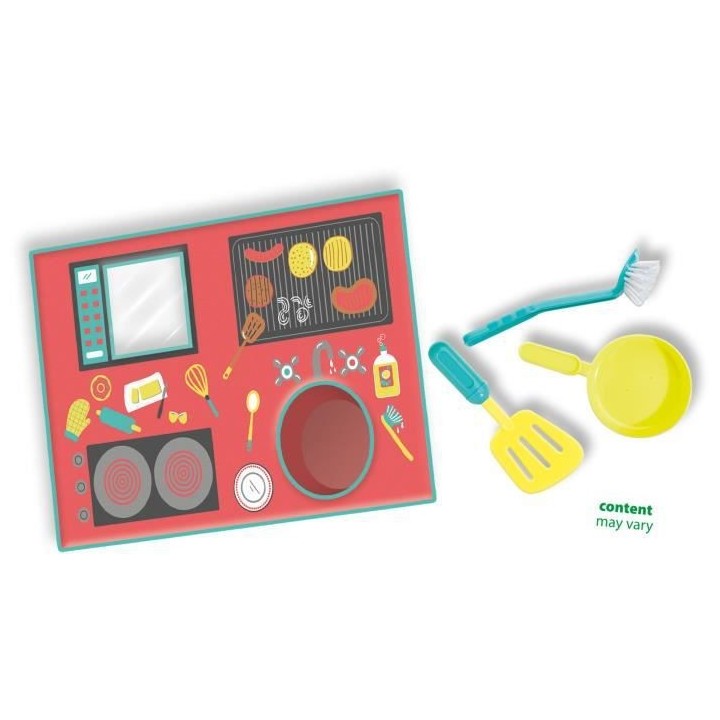 SES CREATIVE Tapis de Jeu sur Sable Cuisine