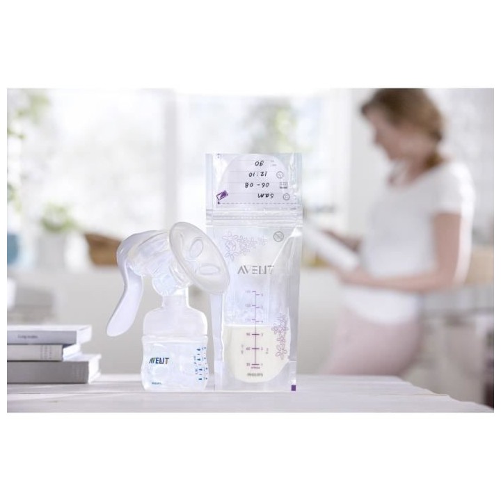PHILIPS AVENT SCF603/25 Sachets de conservation pour le lait maternel