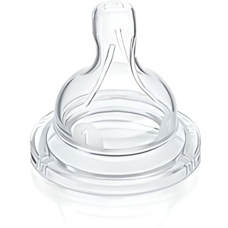 PHILIPS AVENT SCF631/27 Tétine Anti-colic Silicone Nouveau-Né - 1 Tr
