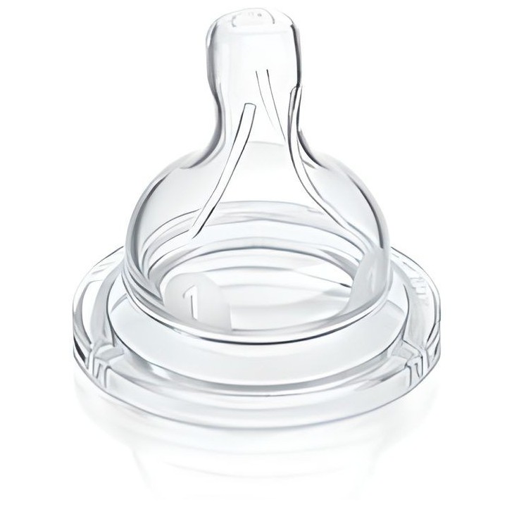 PHILIPS AVENT SCF631/27 Tétine Anti-colic Silicone Nouveau-Né - 1 Tr