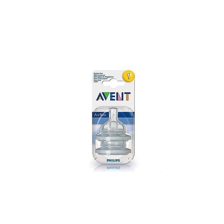 PHILIPS AVENT SCF631/27 Tétine Anti-colic Silicone Nouveau-Né - 1 Tr