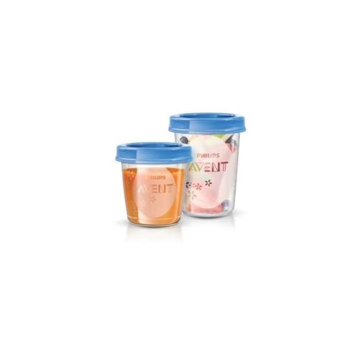 PHILIPS AVENT SCF721/20 Lot de 20 pots de conservation