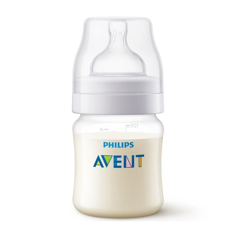 PHILIPS AVENT SCF810/07 Biberon Anti-Colic sans Valve +0m 125ml