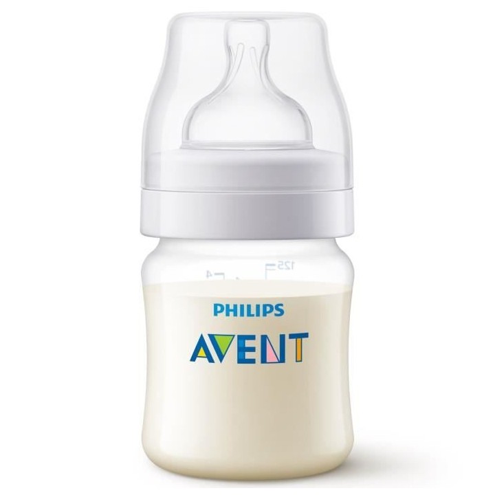 PHILIPS AVENT SCF810/07 Biberon Anti-Colic sans Valve +0m 125ml