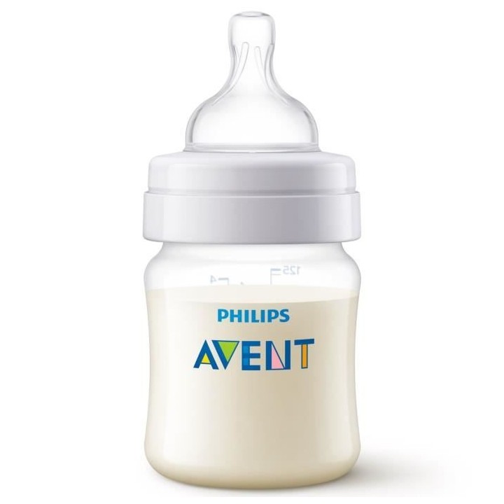 PHILIPS AVENT SCF810/07 Biberon Anti-Colic sans Valve +0m 125ml