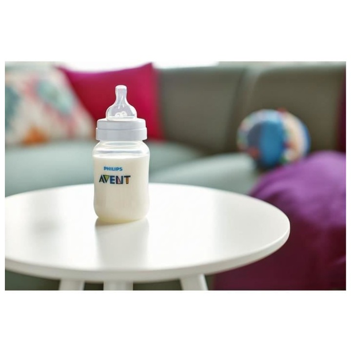 PHILIPS AVENT SCF810/07 Biberon Anti-Colic sans Valve +0m 125ml