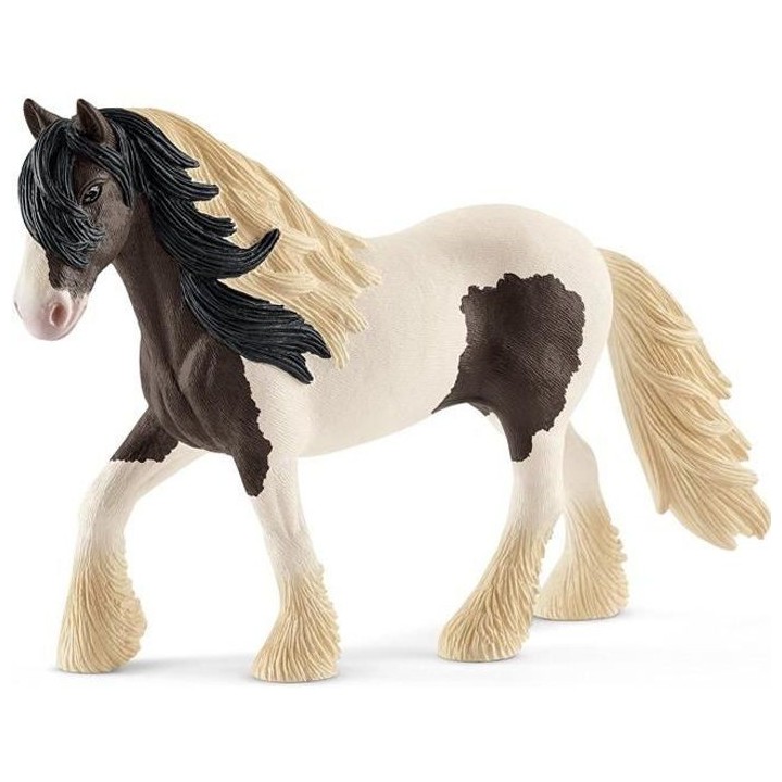 SCHLEICH Figurine 13831 - Animal de la ferme - Étalon Tinker