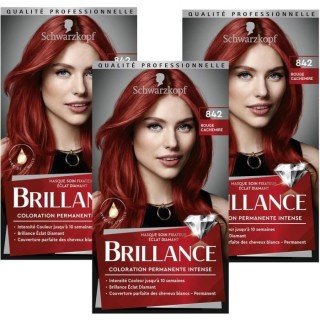 SCHWARZKOPF Brillance - Coloration Cheveux permanente intense - Rouge