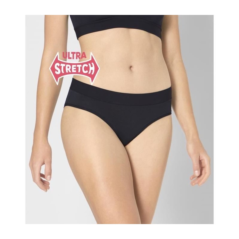 SLOGGI Shorty Go Allround Taille Unique Noir Femme