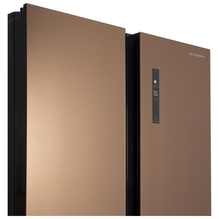 SCHNEIDER - SCMD482NFGM - Réfrigérateur américain - 482 litres - To