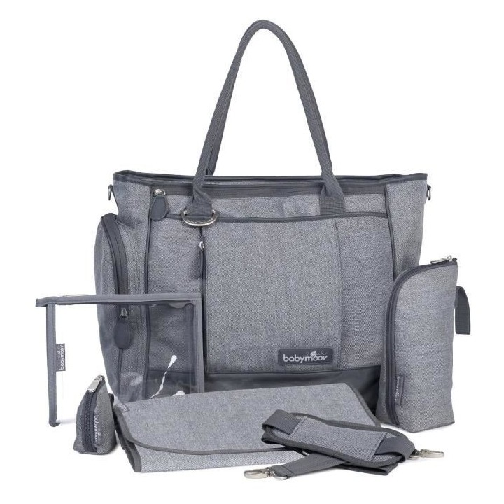 BABYMOOV Sac a Langer Essential Bag Smokey